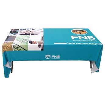 1.4m x 3m Tablecloth With Full Colour Print, CLOTH018
