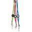 Picture of Jellybean domed lanyard with snap with full colour dome