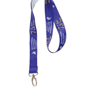 Picture of Supreme Petersham Lanyard With 1 Color Print & Snap