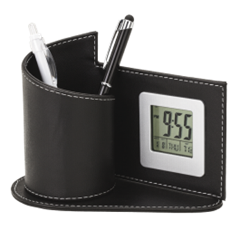 Picture of Digital Clock with Pen Holder