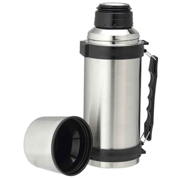 Picture of 1L Stainless Steel Travel Flask with Carry Handle