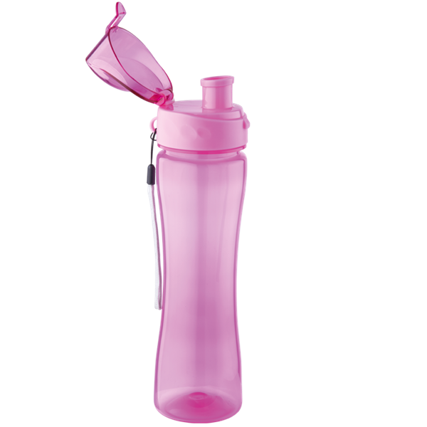 Picture of 500ml Colourful Flip Top Water Bottle