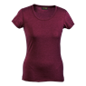 Ladies Melange Crew Neck T-Shirt, TSL-MEL