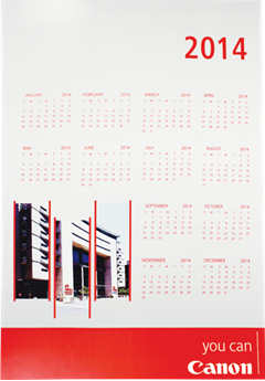 Picture of Wall Calendar (1 page) (A3)