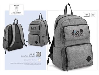 Steele Tech Backpack, BAG-4270
