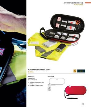 Auto Emergency First Aid Kit, BH6544
