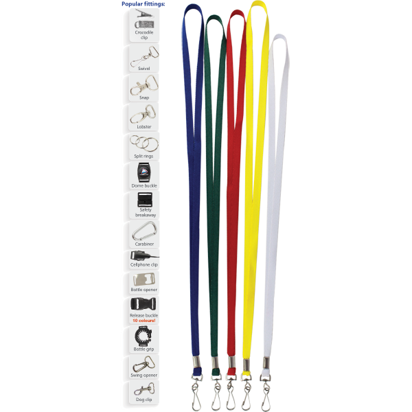 Unbranded Narrow Lanyard, LAN100