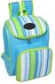Striped Picnic Backpack For 4, P915E