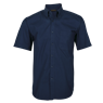 Mens Brushed Cotton Twill Lounge Short Sleeve, LO-TWILL