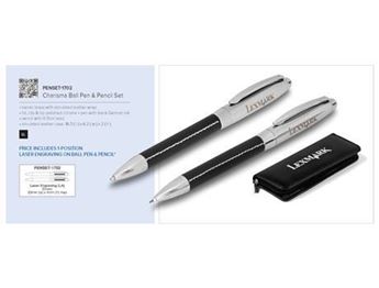 Charisma Ball Pen & Pencil Penset, PENSET-1702