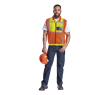 Contract Sleeveless Reflective Vest, CON-SVEST