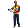 Contract Sleeveless Reflective Vest, CON-SVEST