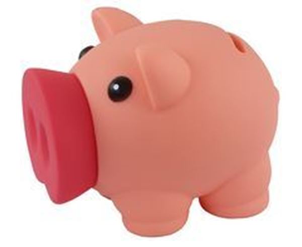 Rubber Piggy Bank, P942