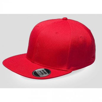 Snap Back Flat Peak Cap, S12607