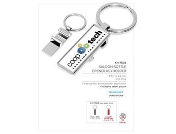 Saloon Bottle Opener Keyholder, KH-7503