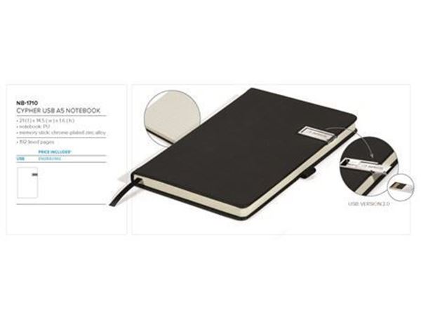 Cypher USB Notebook Gift Set, NB-1710