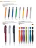 Coloured Barrel Click Pen, BP8121