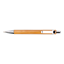 Bamboo Ballpoint Pen With Metal Trims, BP3804