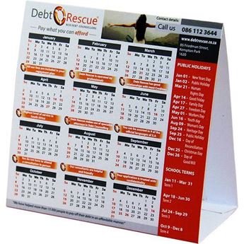 Advertising Tent Calendar With Fc - TENT001, TENT001
