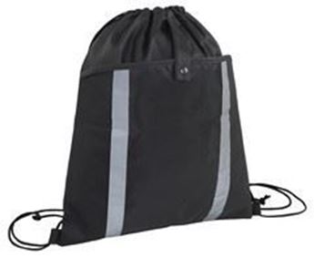 Front Pouch Drawstring Bag, BAG095