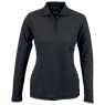 175g Pique Knit Long Sleeve Golfer Ladies, L175-LONG