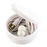 Earphones In Round Case, BE0086