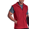 Mens Ultra Micro Fleece (With Zip Off Sleeves), MI-UL