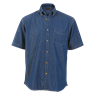 Denver Denim Shirt Short Sleeve Mens, LO-DE