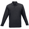 175g Pique Knit Long Sleeve Golfer Mens, 175-LONG