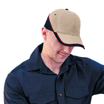 6 Panel Trio Cap, HW018