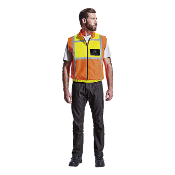 	Contract Sleeveless Reflective Vest, CON-SVEST