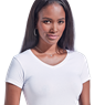 170g Slim Fit V-Neck T-Shirt Ladies, L170SFV