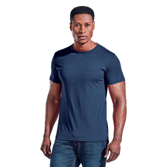 Mens Melange Crew Neck T-Shirt, TST-MEL