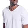 170g Slim Fit V-Neck T-Shirt Mens, 170SFV