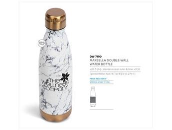 Marbella Double-Wall Water Bottle, DW-7190