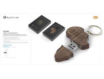 Andy Cartwright Afrique Wood Memory Stick, AC-2265