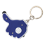 3 In 1 Thumbs Up Keychain With Stylus And LED Light, BK5852