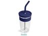 Kooshty Slurp Glass Kup & Stainless Steel Straw, KOOSH-9000