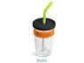 Kooshty Slurp Glass Kup & Stainless Steel Straw, KOOSH-9000