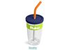 Kooshty Slurp Glass Kup & Stainless Steel Straw, KOOSH-9000