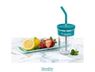 Kooshty Slurp Glass Kup & Stainless Steel Straw, KOOSH-9000