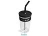 Kooshty Slurp Glass Kup & Stainless Steel Straw, KOOSH-9000