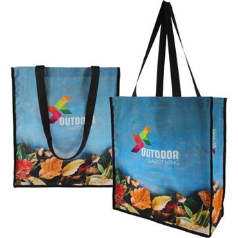 Zelena Shopper With Full Colour Print, BAG083