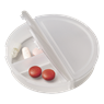 Round 3 Compartment Pill Holder, BH4490