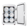6 Can Mini-Fridge With Built In Bluetooth Speaker, BC0049