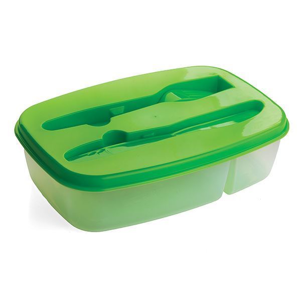 2 Section Food Container, LUNCH546