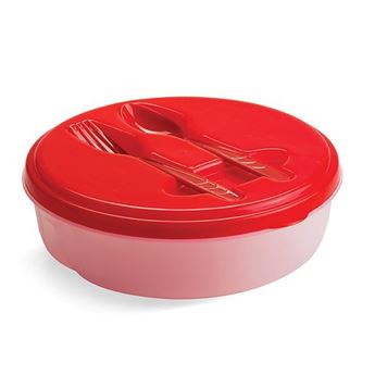 Food Container With Fork And Spoon, LUNCH549