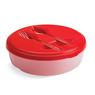 Food Container With Fork And Spoon, LUNCH549