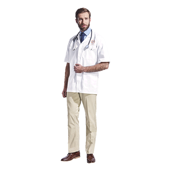 All-Purpose Short Sleeve Lab Coat, LAB-ALL