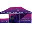 Ovation Gazebo 6M X 3M - 1 Short Half-Wall Skin 1 Long Full-Wall Skin, DISPLAY-2018
